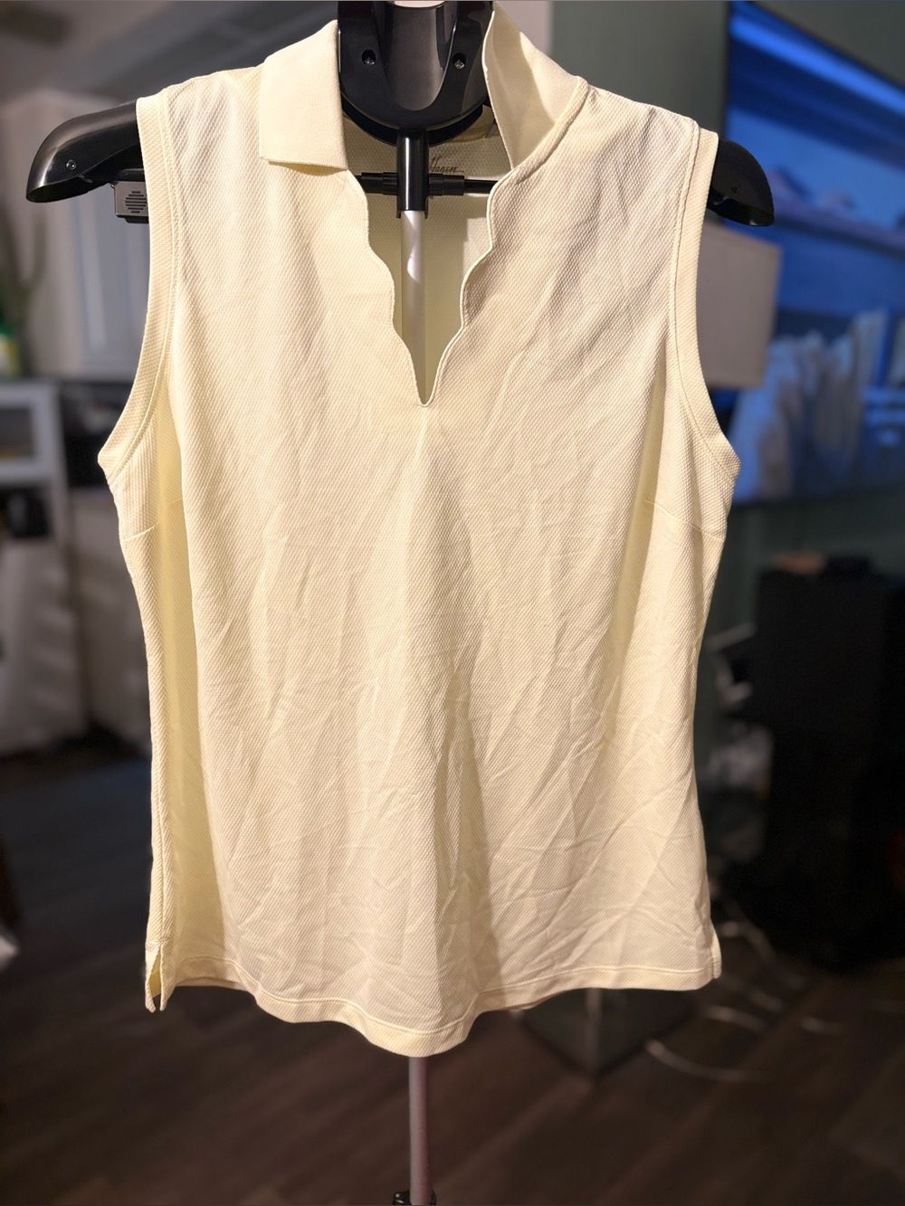 NWT Walter Hagen Clubhouse Sleeveless Golf Polo M